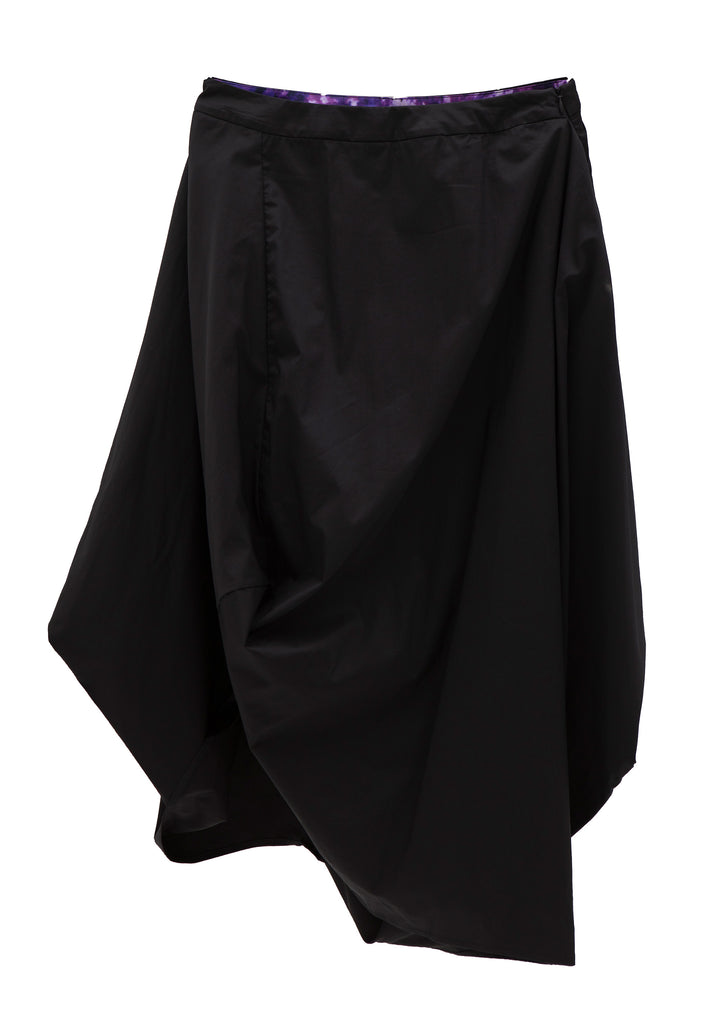 Black Parachute Skirt