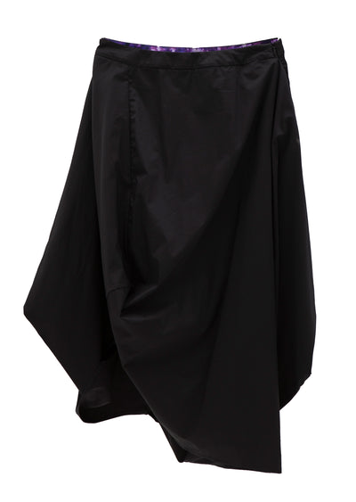 Black Parachute Skirt