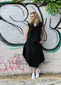 Black Parachute Skirt