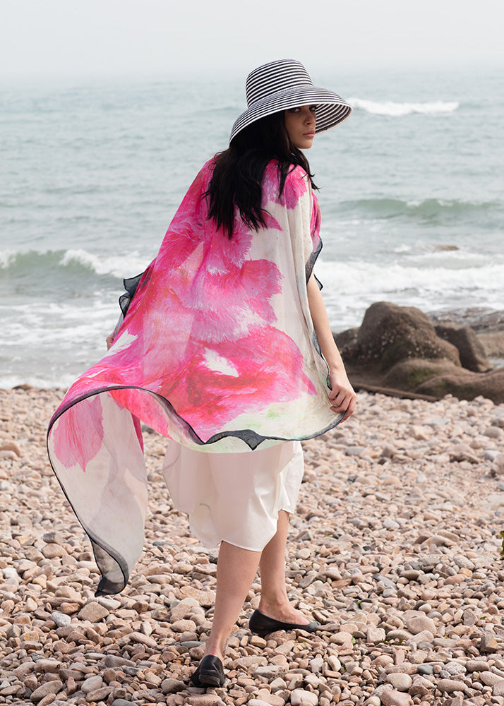 Artwraps - Pink Wool Flower