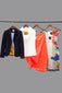 Tangerine Parachute Skirt